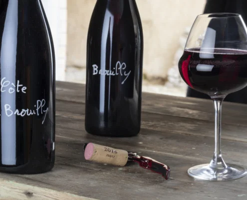Bouteilles de Brouilly et Côte de Brouilly