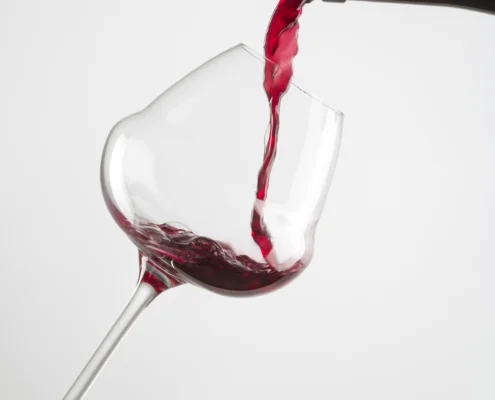 Verre de vin rouge